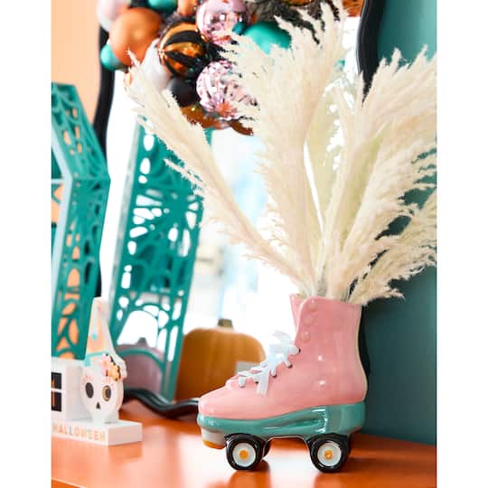 7.25" Pink Roller Skate Tabletop Décor by Ashland®
